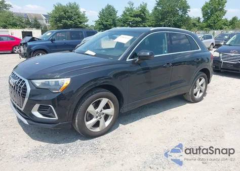 2020 Audi Q3 Premium 45 Tfsi Quattro Tiptronic из США, поврежденный, VIN WA1AECF31L1025961